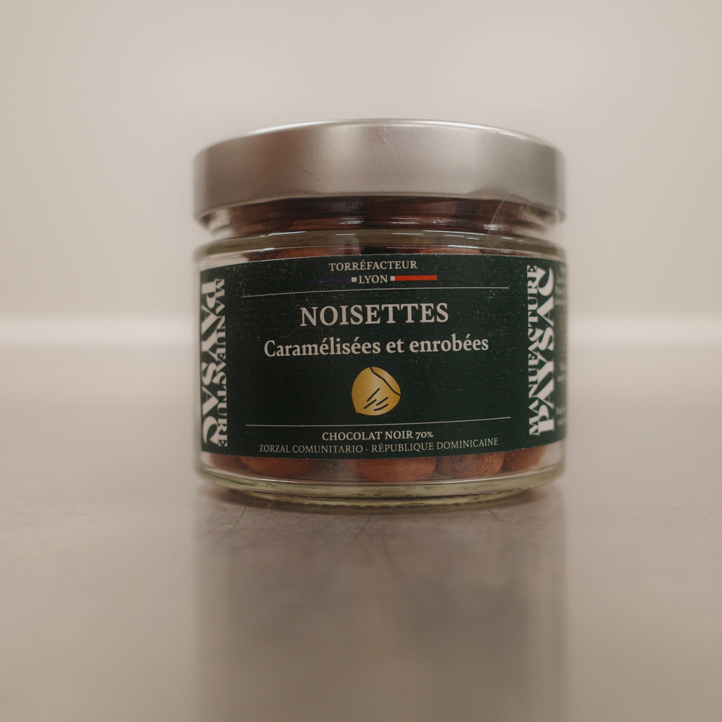 Noisettes enrobées - Zorzal 70%