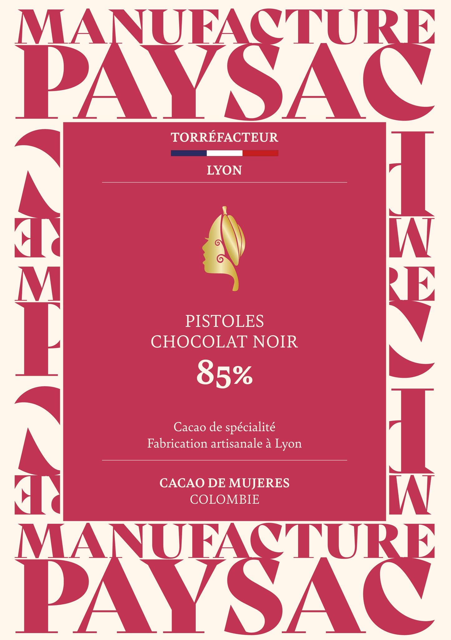 Pistoles - Noir 85% - Cacao de Mujeres