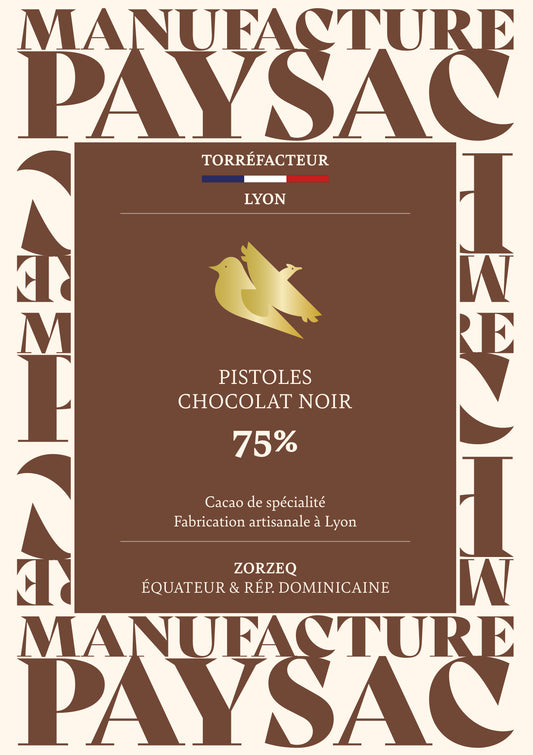 Pistoles - Noir 75% - Zorzeq